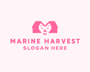 Kitten Pet Veterinary logo design