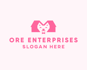 Kitten Pet Veterinary logo design