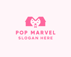 Kitten Pet Veterinary logo design