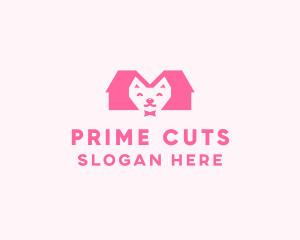 Kitten Pet Veterinary logo design