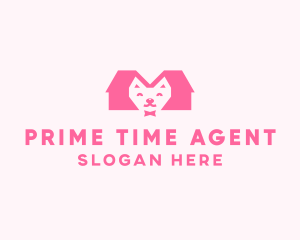 Kitten Pet Veterinary logo design