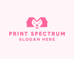 Kitten Pet Veterinary logo design