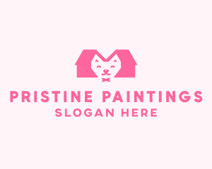 Kitten Pet Veterinary logo design