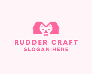 Kitten Pet Veterinary logo design