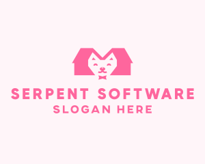 Kitten Pet Veterinary logo design