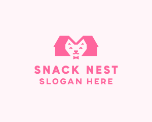 Kitten Pet Veterinary logo design