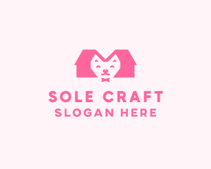 Kitten Pet Veterinary logo design