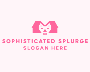 Kitten Pet Veterinary logo design