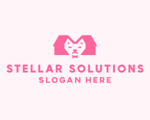 Kitten Pet Veterinary logo design