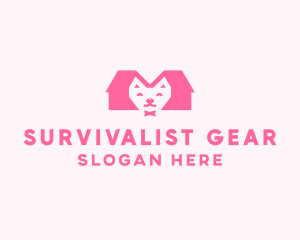 Kitten Pet Veterinary logo design