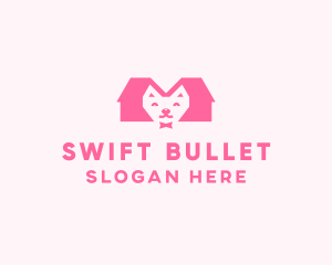 Kitten Pet Veterinary logo design