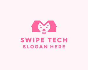 Kitten Pet Veterinary logo design