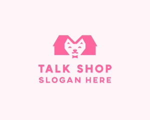 Kitten Pet Veterinary logo design