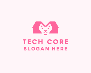 Kitten Pet Veterinary logo design