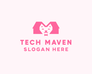 Kitten Pet Veterinary logo design