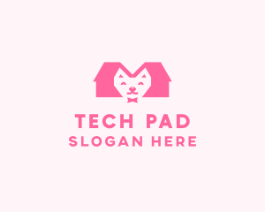 Kitten Pet Veterinary logo design