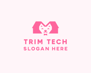 Kitten Pet Veterinary logo design