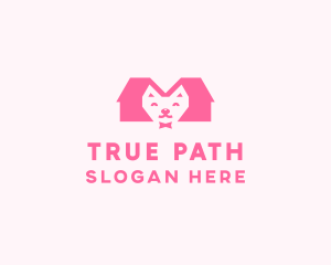 Kitten Pet Veterinary logo design