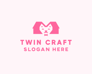 Kitten Pet Veterinary logo design