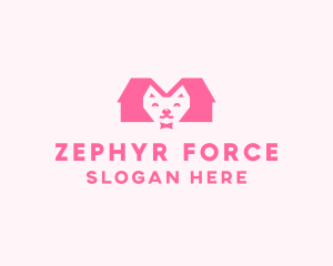 Kitten Pet Veterinary logo design