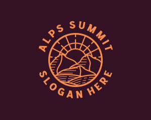 Mountain Sun Summit logo design