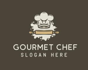 Pastry Chef Toque logo design