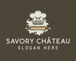 Pastry Chef Toque logo design