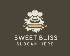 Pastry Chef Toque logo design