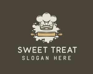 Pastry Chef Toque logo design