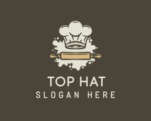 Pastry Chef Toque logo design