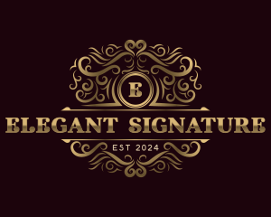 Elegant Premium Ornament logo design