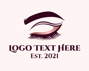 Beautiful - Beauty Eyelashes Lashes logo design