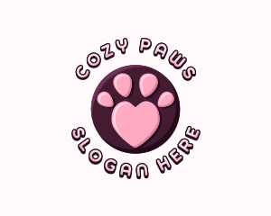 Paw Pet Love logo design