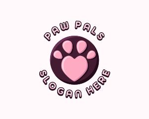 Paw Pet Love logo design