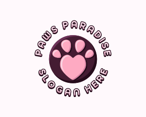 Paw Pet Love logo design