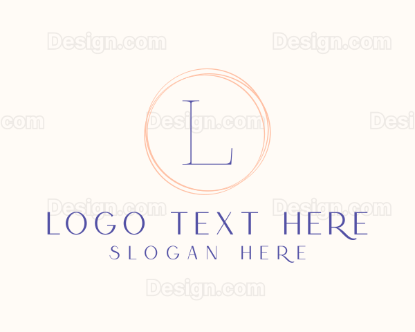 Casual Circle Serif Logo