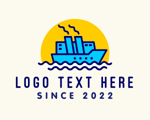 Cargo Ship Travel logo