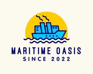 Cargo Ship Travel logo