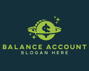 Coin Dollar Accounting logo design