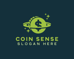 Coin Dollar Accounting logo design