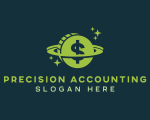 Coin Dollar Accounting logo design