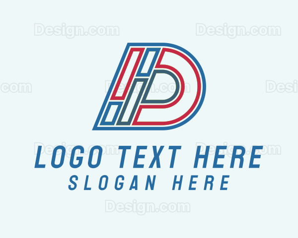 Technology Letter D Logo