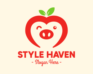 Happy Fruit Pig logo