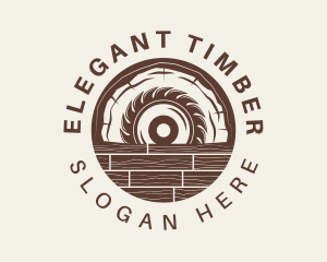 Wood Cutter Carpentry logo
