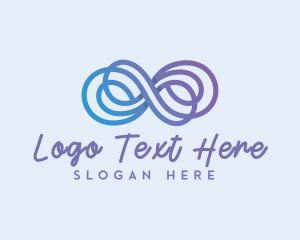 Gradient Loop Ribbon logo