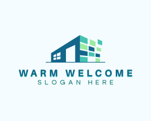 Warehouse Building Facility Logo