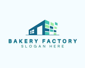 Warehouse Building Facility logo design