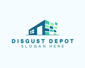 Warehouse Building Facility logo design