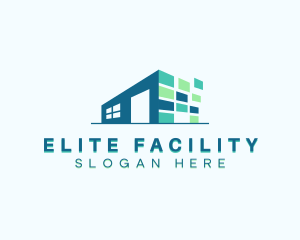 Warehouse Building Facility logo design