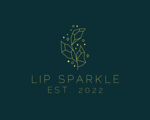 Sparkling Crystal Plant logo design